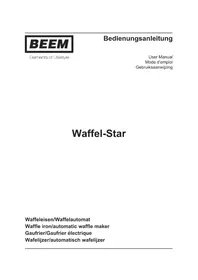 BEEM WaffelStar - Fondue, raclette and wok appliance