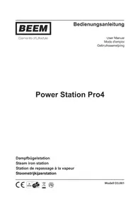 BEEM Power Station Pro4 - Strijkijzer