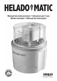 Xsquo HeladoMatic LX1015M - Máquina de gelo