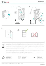 Notice CHACON 84199 Sonnette de portes