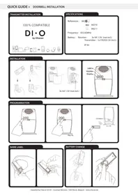 Notice CHACON 84211 Sonnette de portes