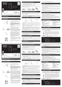 Notice CHACON 54730 Sonnette de portes