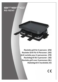 Emerio RG103147 - Fondue-, raclette- och wokapparat