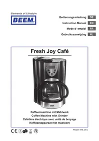 BEEM Fresh Joy Cafe - Koffiemachine