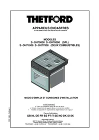 THETFORD SOH76000 - Cuisinière