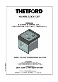 THETFORD SOH70000 - Cuisinière