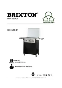 Notice Brixton BQ6363 Barbecue