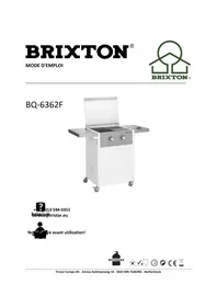 Notice Brixton BQ6362 Barbecue