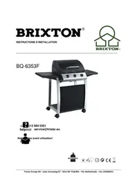 Notice Brixton BQ6353 Barbecue