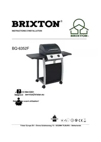 Notice Brixton BQ6352 Barbecue