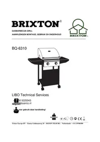 Notice Brixton BQ6310F Barbecue