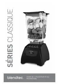 Notice BLENDTEC CLASSIC 560 Blender