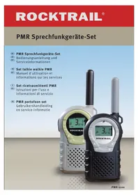 Notice Rocktrail PMR1100 Walkietalkies
