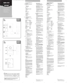 Notice ME ADF410 Interphone