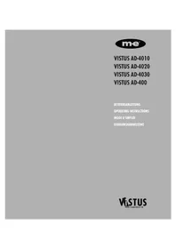 Notice ME VISTUS AD4020 Intercom
