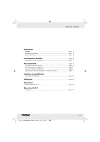 TRONIC TLG 1000B2 - Batterieladegerät