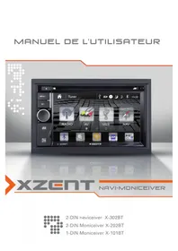 Notice XZENT X302BT Navigateur