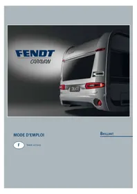 Notice Fendt BRILLANT Caravane