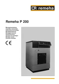 Notice Remeha P 200 Chaudière de chauffage central