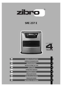 Notice Zibro Kamin SRE 237 E Poêle