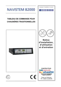 Notice Ygnis NAVISTEM B2000 Contrôleur de température