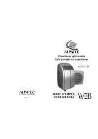 Notice ALPATEC ACS 141 ET Climatisation
