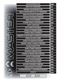 Notice Master BC 35 Кондиціювання
