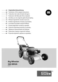 Güde Big Wheeler 560 Mega BS - Mașină de tuns iarba