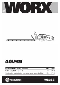 WORX WG268 - Hedge trimmers