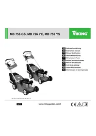 Notice VIKING MB 756 GS газонокосилка