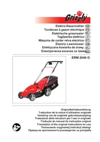 Notice Grizzly ERM 2046 G Lawn mower