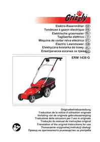 Notice Grizzly ERM 1438 G Lawn mower