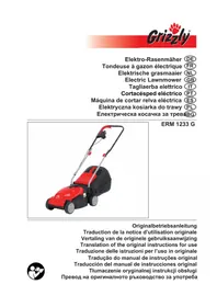 Notice Grizzly ERM 1233 G Lawn mower