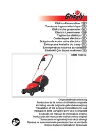 Notice Grizzly ERM 1030 G Lawn mower