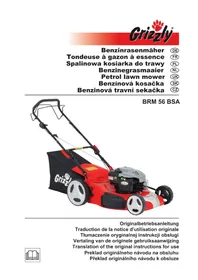 Notice Grizzly BRM 56 BSA Lawn mower