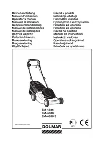 DOLMAR EM4316 - Tondeuse à gazon