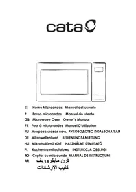 Notice CATA FS 20 WH Cuptor cu microunde