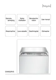 Notice Pelgrim GVW552RVS Dishwasher