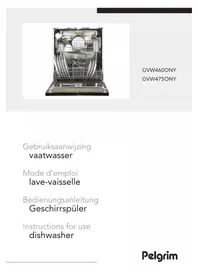 Notice Pelgrim GVW460ONY Dishwasher