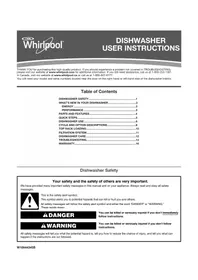 WHIRLPOOL WDF320PADW - Dishwasher