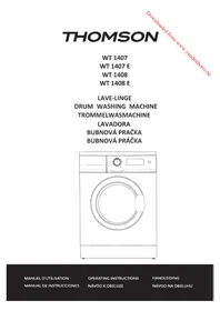Notice THOMSON WT 1407 E Práčka