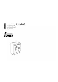 TEKA LI1 800 - Machine à laver