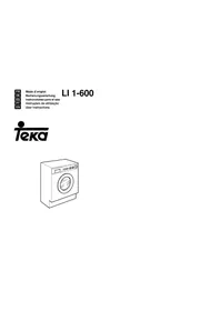 TEKA LI1 600 - Machine à laver