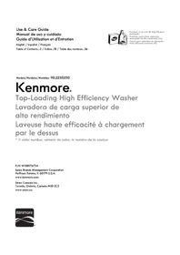 KENMORE 110.22352 - Washing machine