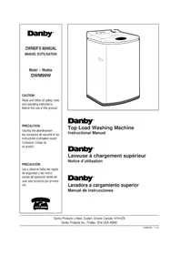 DANBY DWM99W - Machine à laver