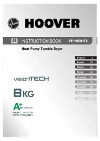 HOOVER VTH 980NA1TXS - Tørketrommel