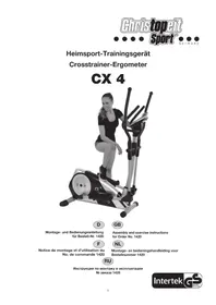 Christopeit CX 4 - Эллиптический тренажер