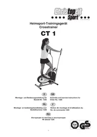 Christopeit CT 1 - Эллиптический тренажер