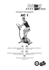 Christopeit AC 1 - Велотренажер