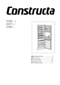CONSTRUCTA CK587VF30 - Fridge
